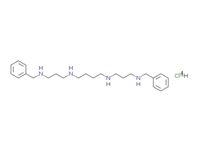 1,14-bis(phenylmethyl)-1,5,10,14-tetraazatetradecane tetrahydrochloride