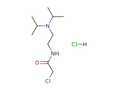 N-(2-diisopropylaminoethyl)chloroacetamide hydrochloride