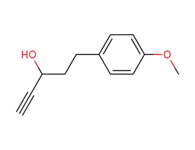 5-(4-methoxy-phenyl)-pent-1-yn-3-ol