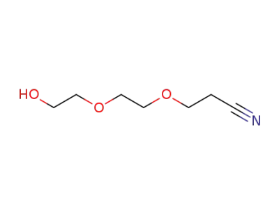 3-(2-(2-hydroxyethoxy)ethoxy)propanenitrile