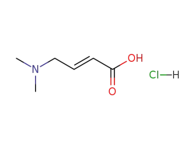 (E)-4-(dimethylamino)-2-butenoic acid hydrochloride
